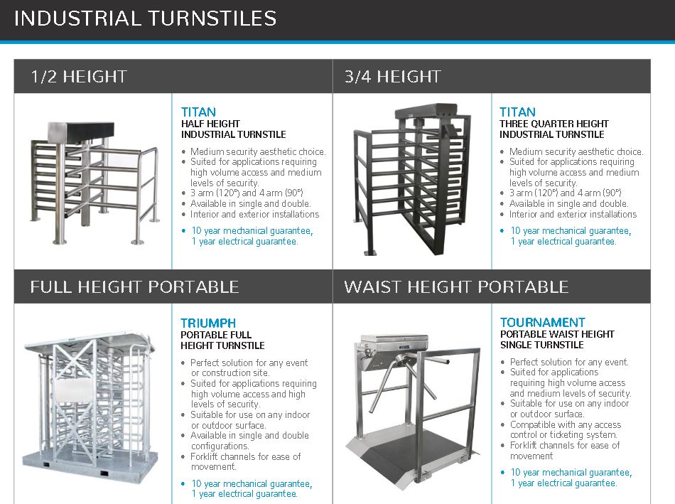 247 Security Group Half Turnstiles 2